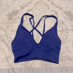 lululemon athletica Blue Sports Bra